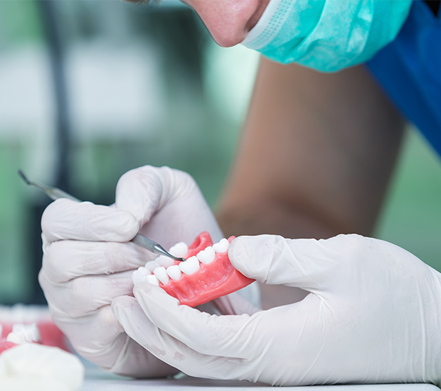 Vista Partial Denture for One Missing Tooth